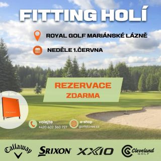⛳️FITTING DAY⛳️ 🏌️‍♂️ Fitting a testování holí ZDARMA! ⛳️ Přijď si vyzkoušet rozdíl, který dělá správně zvolená hůl! 📍...