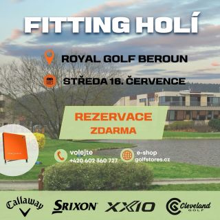 Fitting Golf Day | Beroun 🏌️‍♂️⛳️ 16. 7. se vidíme na hřišti! Přijď si vyzkoušet nejnovější vybavení, poradit se s profíky...