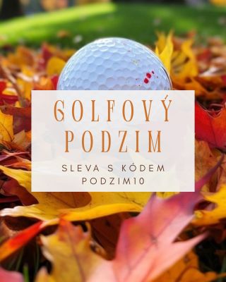 🍂Podzim na golfu🍂 Právě najdete na eshopu vybrané produkty se slevou po zadání kódu PODZIM10 v 🛒📲. www.golfstores.cz #golf...